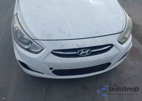 2017 Hyundai Accent Value Edition z USA, uszkodzony, nr VIN KMHCT4AE3HU340720